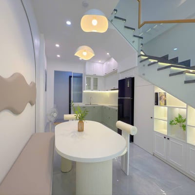 Аренда светлого дома, 3 спальни, Hoang Dieu, Дананг, Вьетнам